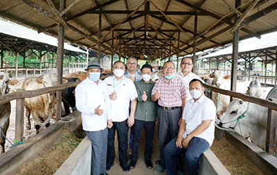 Dampingi Pejabat Kementerian, Safin Sukses Tunjukkan Potensi Pati Amankan Stok Daging Sapi Nasional