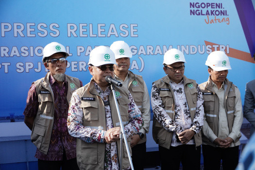 Resmi Berdiri di Pati, Pabrik Garam Industri Diharapkan Dongkrak Kesejahteraan Petani  