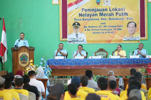 Tinjau Kampung Nelayan Modern, Bupati : Kalau Semua Kompak dan Kolaboratif, Pati Pasti Makin Maju 
