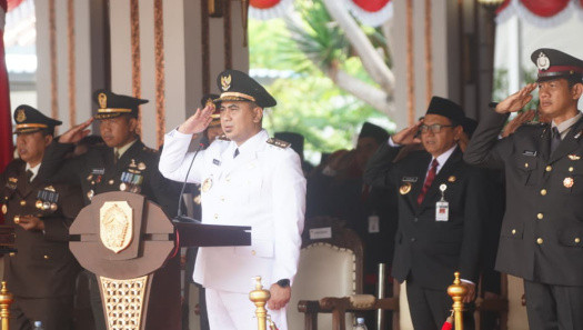 Wagub Jadi Irup Upacara HUT RI di Kabupaten Pati 